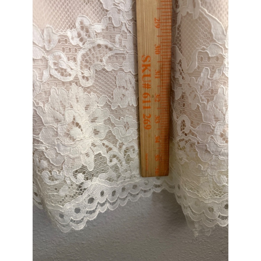 Baltic‎ Born Aasha Lace Midi Dress Size Large Boho Lace off white - Picture 3 of 11